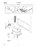 SYSTEM Diagram and Parts List for FFC15C2AW0  Frigidaire Freezer
