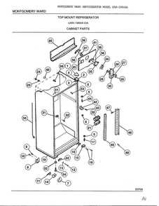 Part Location Diagram of 176853 Frigidaire Ring seal
