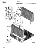 COMPRESSOR PARTS Diagram and Parts List for FAL103Y1A4  Frigidaire Air Conditioner