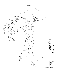 Cabinet Diagram and Parts List for LFTR2045VF0  Frigidaire Refrigerator