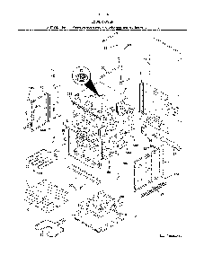 Lower oven Diagram and Parts List for 79040252412  Kenmore Wall Oven