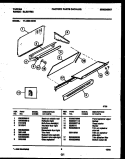 SPLASHER CONTROL Diagram and Parts List for 77-4950-23-05  Tappan Microwave Oven Combo