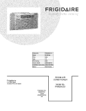 COVER Diagram and Parts List for FRA064ZU110  Frigidaire Air Conditioner