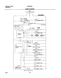 WIRING SCHEMATIC Diagram and Parts List for GLRS267ZAW3  Frigidaire Refrigerator