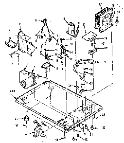 Microwave Parts Diagram and Parts List for 5648688410  Kenmore Microwave