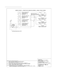 Wiring Diagram Diagram and Parts List for CFDS3035LS3  Frigidaire Range