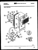 SYSTEM AND AUTOMATIC DEFROST PARTS Diagram and Parts List for FPCE19TPW0  Frigidaire Refrigerator
