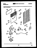 SYSTEM AND AUTOMATIC DEFROST PARTS Diagram and Parts List for RD19F9WV3B  Gibson Refrigerator