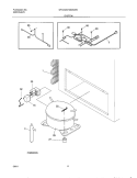 SYSTEM Diagram and Parts List for GFC05M3AW0  Gibson Freezer