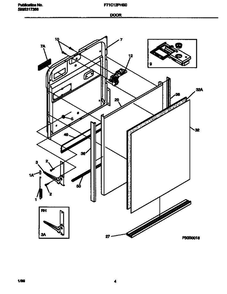 Frigidaire F71c12phs0 2 Diagram and Parts List for F71C12PHS0 V0 Frigidaire Refrigerator