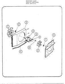 Room Air Conditioner Page 5 Diagram and Parts List for 5127A  Frigidaire Air Conditioner