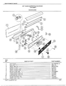 Part Location Diagram of 3131463 Frigidaire DISCONTINUED