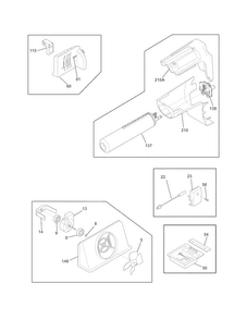 Controls Diagram and Parts List for FFSC2323LP6  Frigidaire Refrigerator