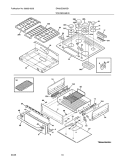 Part Location Diagram of 318536526 Frigidaire MAINTOP ASSEMBLY