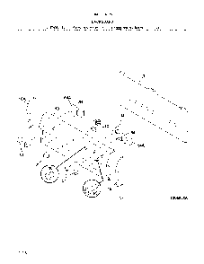 Backguard Diagram and Parts List for 7909082040A  Kenmore Range