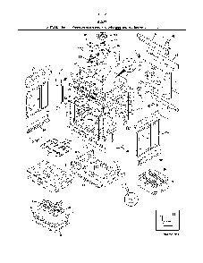 Body Diagram and Parts List for 79042512315  Kenmore Range