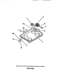 Part Location Diagram of 8013440 Frigidaire BRACKET