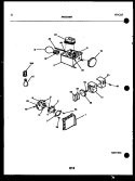 REFRIGERATOR CONTROL ASSEMBLY, DAMP Diagram and Parts List for FGI220JN1D  Kelvinator Refrigerator