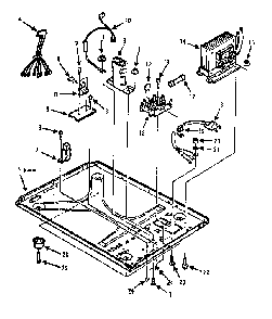 Part Location Diagram of 14557 Maytag SPRING EXPANDER (NET)