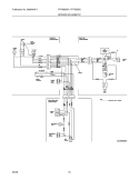 WIRING SCHEMATIC Diagram and Parts List for FRT8S6EMBE  Frigidaire Refrigerator