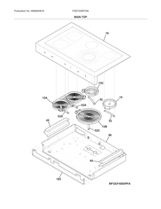 Part Location Diagram of 807328401 Frigidaire BRACKET