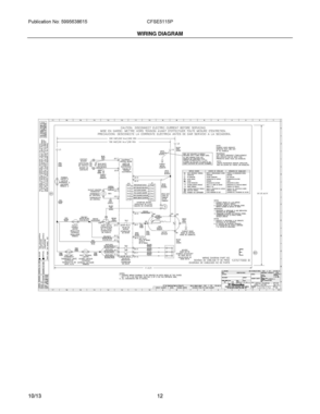 07 - WIRING DIAGRAM Diagram and Parts List for CFSE5115PW0  Frigidaire Dryer