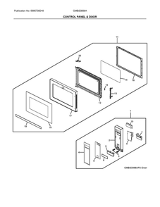 Part Location Diagram of 5304532549 Frigidaire TRIM