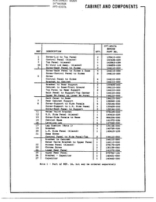 24` Washer/cabinet And Components Page 2 Diagram and Parts List for 6507A  Frigidaire Washer