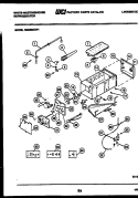 ICE MAKER AND INSTALLATION PARTS Diagram and Parts List for RS229MCD1  Frigidaire Refrigerator