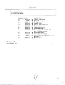 Top Mount Refrigerator Page 13 Diagram and Parts List for 178040A  Frigidaire Refrigerator