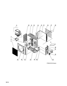 Part Location Diagram of 5304529997 Frigidaire MOTOR