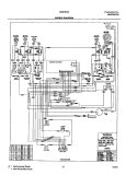 WIRING DIAGRAM Diagram and Parts List for GSE3WZCSA  Frigidaire Range