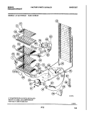 SYSTEM Diagram and Parts List for UL1141ECA3  Frigidaire Freezer