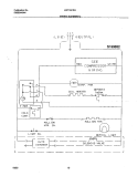 WIRING SCHEMATIC Diagram and Parts List for FRT16CRHD4  Frigidaire Refrigerator
