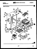 Part Location Diagram of 8017510 Frigidaire DUCT-MEAT KEEPER