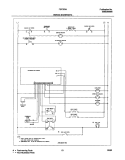 WIRING SCHEAMTIC Diagram and Parts List for FEF376AQF  Frigidaire Range