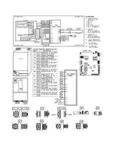 Wiring Diagram Diagram and Parts List for EW28BS85KSDA  Electrolux Refrigerator