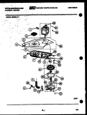WASHER DRIVE SYSTEM AND PUMP Diagram and Parts List for SM230LXW1  Frigidaire Washer