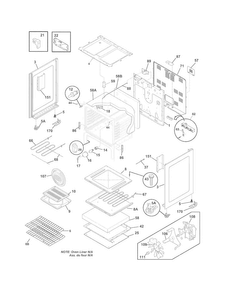 Part Location Diagram of 316590233 Frigidaire HARNESS
