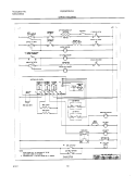 WIRING DIAGRAM Diagram and Parts List for FEF387WJCA  Frigidaire Range