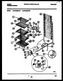 SYSTEM AND ELECTRICAL PARTS Diagram and Parts List for GFU09M2AW2  Gibson Freezer