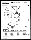 Part Location Diagram of G50195-02 Frigidaire COMPRESSOR