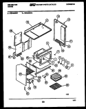 BODY PARTS Diagram and Parts List for RER406GD2  Kelvinator Range
