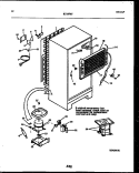 SYSTEM AND AUTOMATIC DEFROST PARTS Diagram and Parts List for RT19F9DY3A  Gibson Refrigerator