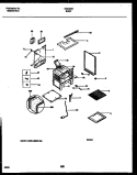 BODY PARTS Diagram and Parts List for CGC3M6DXF  Gibson Range