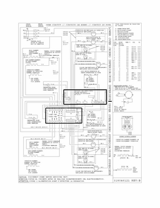 Wiring Diagram Diagram and Parts List for 79047779404  Kenmore Wall Oven