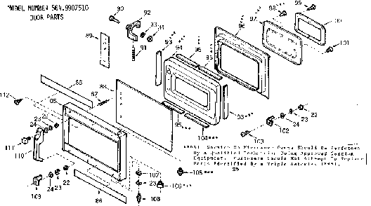 Part Location Diagram of 10092 Maytag Latch