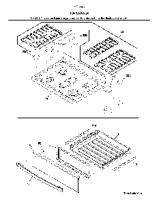 Top/drawer Diagram and Parts List for 79074463810  Kenmore Range