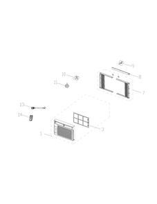 Part Location Diagram of 5304487579 Frigidaire POWER CORD