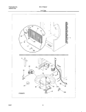SYSTEM Diagram and Parts List for FFU17F9GW5  Frigidaire Freezer